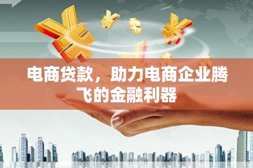 花坛电商贷款，助力电商企业腾飞的金融利器