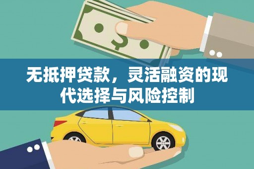 花坛无抵押贷款，灵活融资的现代选择与风险控制