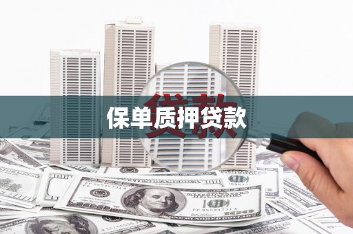 花坛保单质押贷款