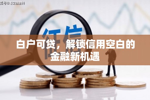 花坛白户可贷，解锁信用空白的金融新机遇
