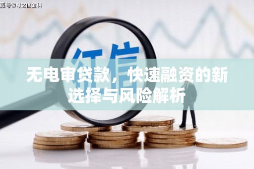 花坛无电审贷款，快速融资的新选择与风险解析