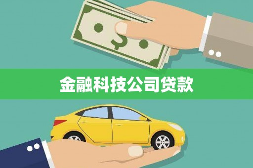 花坛金融科技公司贷款