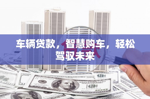 花坛车辆贷款，智慧购车，轻松驾驭未来
