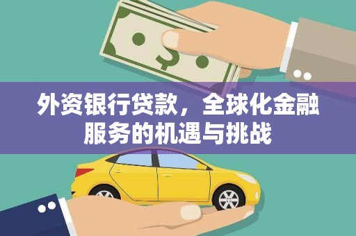 花坛外资银行贷款，全球化金融服务的机遇与挑战
