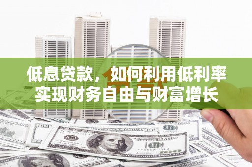 花坛低息贷款，如何利用低利率实现财务自由与财富增长
