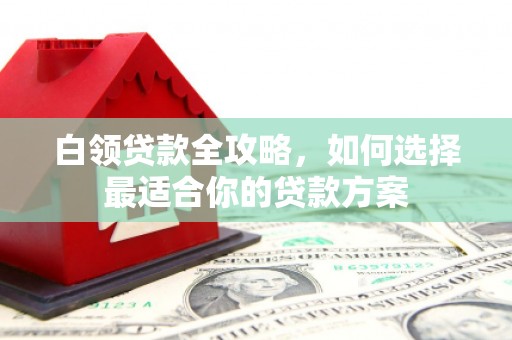 花坛白领贷款全攻略，如何选择最适合你的贷款方案